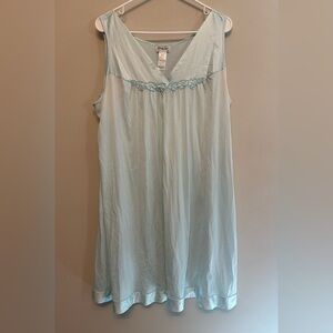 Vintage Vanity Fair Light Blue Chemise XL